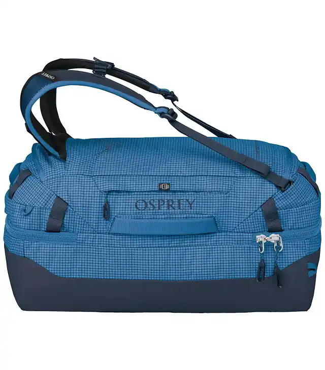 Geanta OSPREY TRANSPORTER SQUFFEL 44 Uni, blue flame/scoria blue Cumpărături sigure