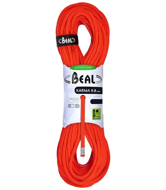 Coarda BEAL KARMA 9,8/50 SOLID ORANGE Ieftin