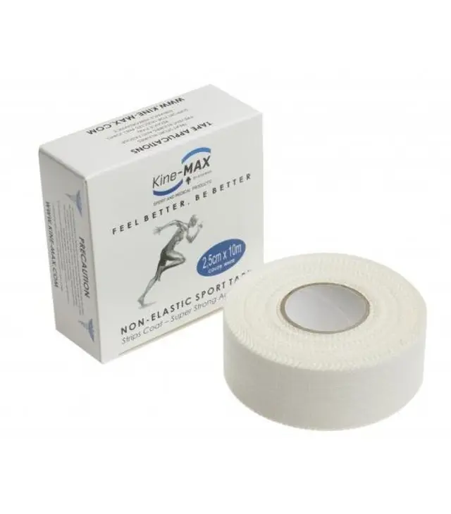 Livrare expres Bandă kinesiologică KINE-MAX STRIPS COAT 2.5CM X 10M