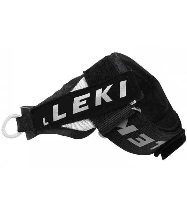 Curea LEKI TRIGGER SHARK STRAP M/L/XL Uni, silver Ofertă