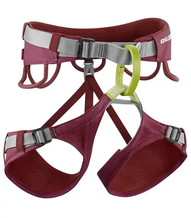 Ham. cățărare EDELRID JAYNE IV RHUBARB RED Lady Reducere extra