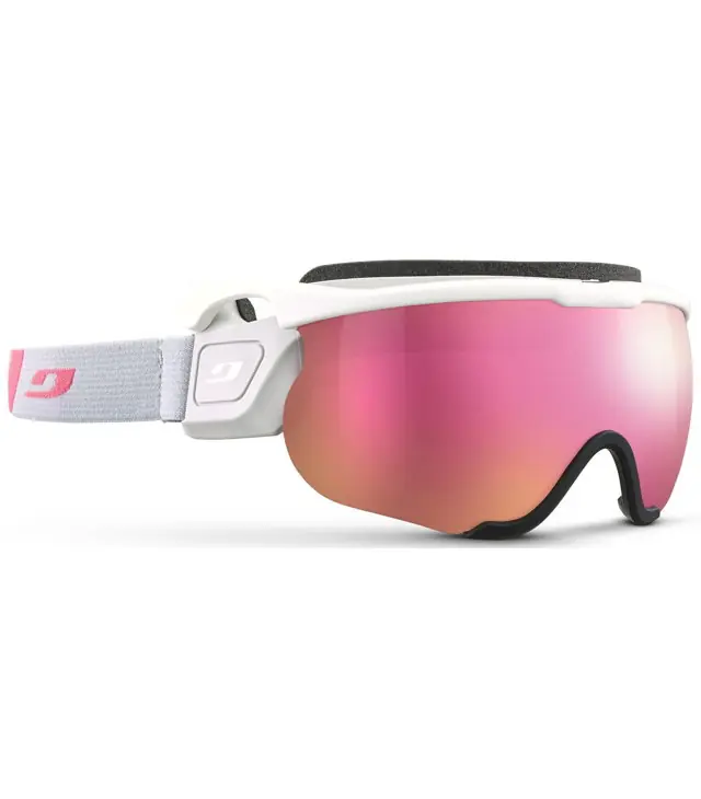 Calitate înaltă Ochelari JULBO SNIPER EVO M CAT 3 Uni, white (flash pink)