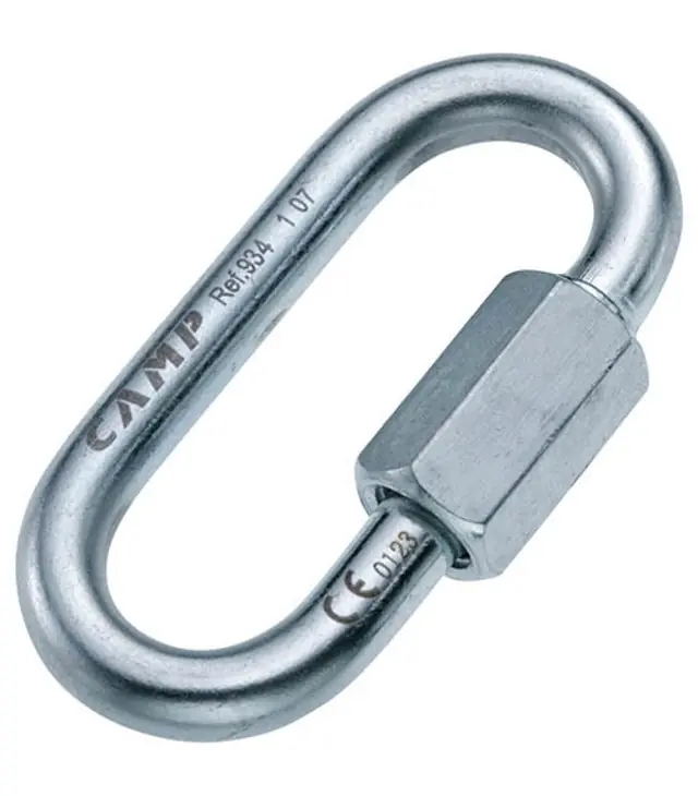 Carabinieră CAMP QUICK LINK OVAL 8MM ZINC Expediere rapidă