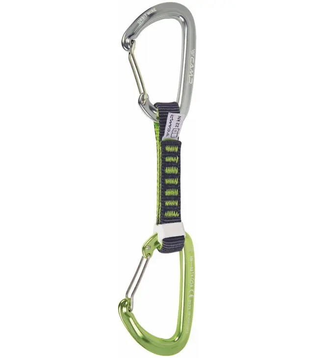Super ofertă Set expres CAMP SET ORBIT WIRE EXPRESS KS 12 CM GREEN