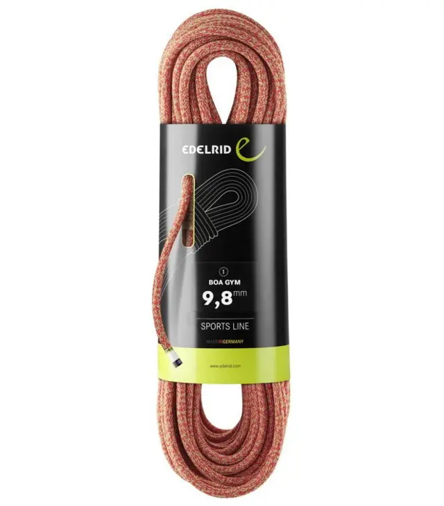 Cel mai bun preț Coardă de alpinism EDELRID BOA GYM 9,8/40 RED-GREEN