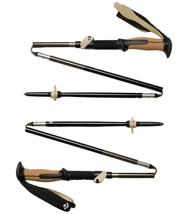 Bețe de trekking BLACK DIAMOND TRAIL VISTA FLZ TREKKING POLES Uni Retur ușor