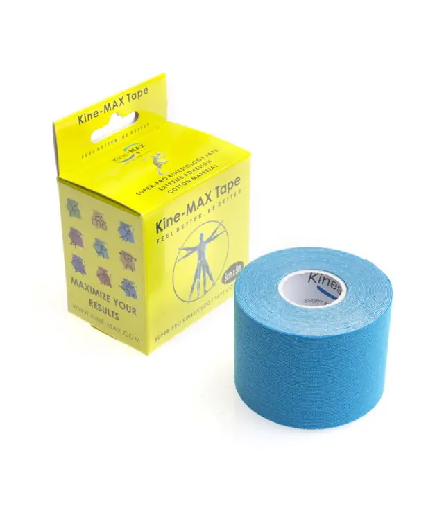 Bandă  kinesiologică  KINE-MAX SUPER-PRO COTTON MODRÁ Transport gratuit
