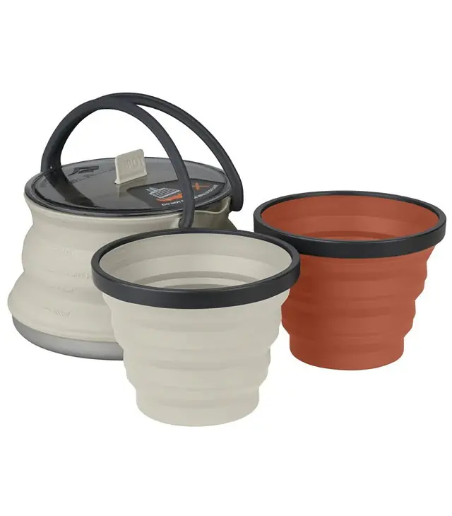 Bestseller Set de vase SEA TO SUMMIT X-SET 11 3PC (X-POT KETTLE,2 X-MUG), sand/sa