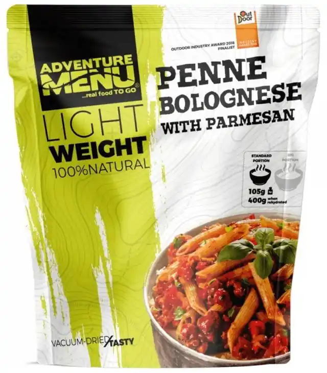 Ofertă limitată Nutritie MENIU AVENTURA LW PENNE CU BOLOGNA OM. SI PARMEZAN 1P