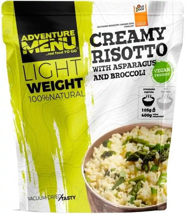 Gustare  RISOTTO CREMOS CU SPARANGHEL ȘI BROCCOLI ADVENTURE MENU LW 1P Noutate