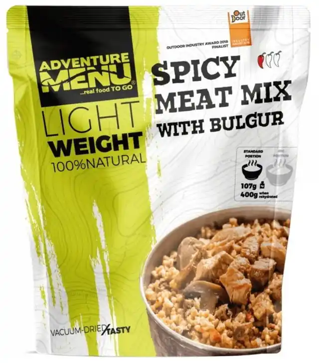 Hrană instant ADVENTURE MENU LW SPICY POT WITH BULGUR 2P Nu rata