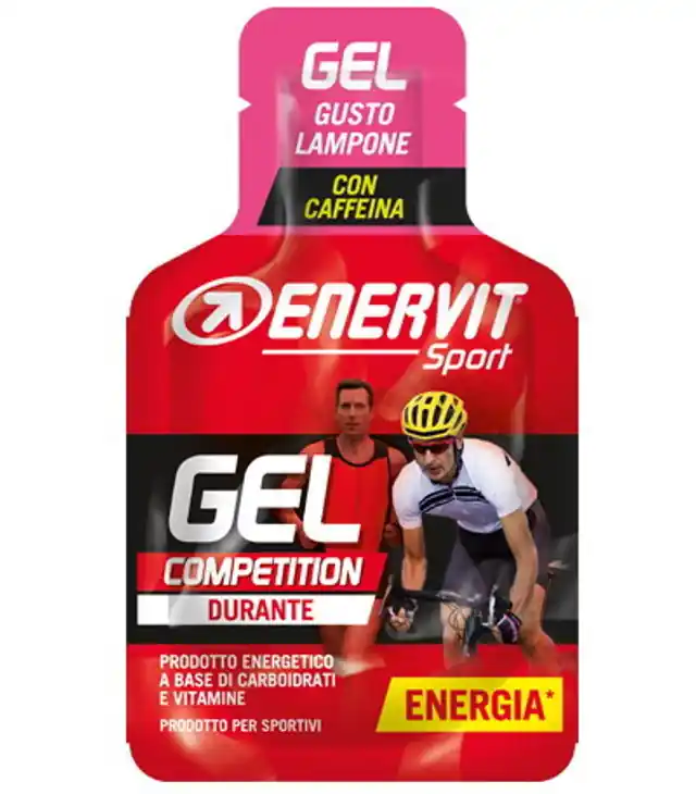 Preț redus Gel energizant ENERVIT GEL S KOFEINEM 25 ML MALINA