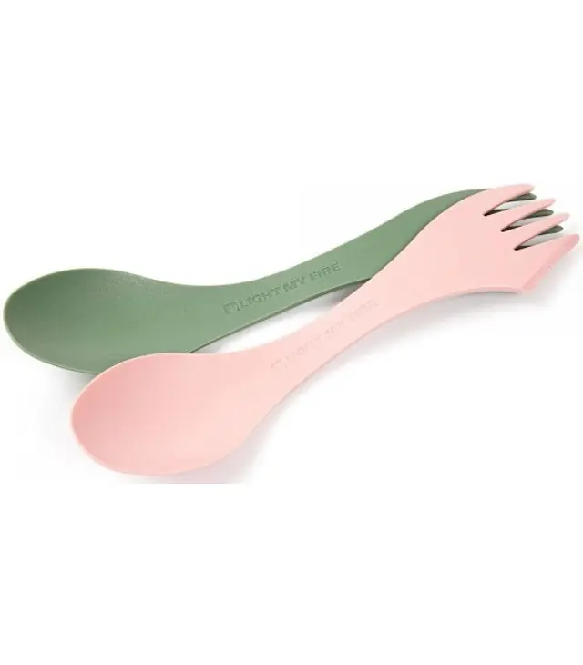 Transport gratuit Tacâmuri LIGHT MY FIRE SPORK ORIGINAL BIO 2-PACK