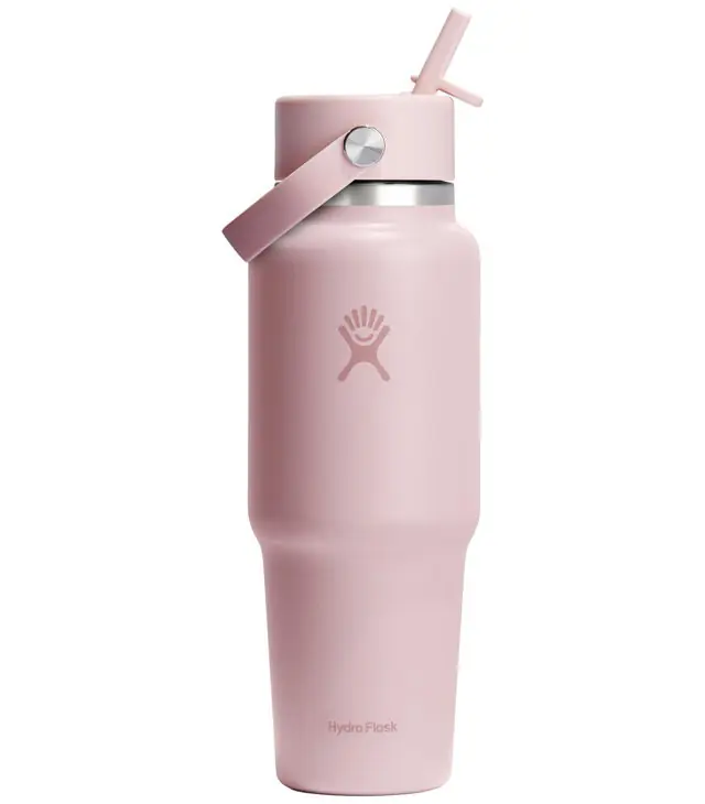 Noutate Sticlă Hydro Flask 32 OZ WIDE FLEX STRAW TRAVEL BOTTLE Uni
