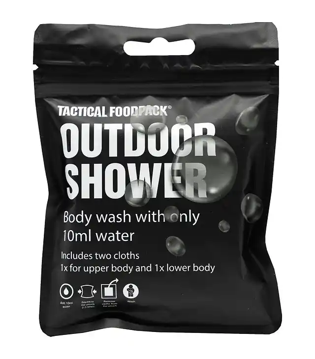 Șervețel umed TACTICAL FOODPACK OUTDOOR SHOWER Uni Preț mic