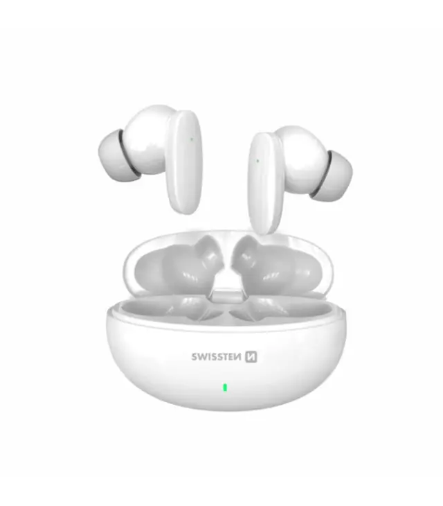 Ofertă specială Căști Swissten BLUETOOTH TWS CĂȘTI SONIC Uni, alb