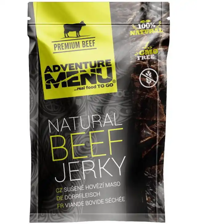 Bestseller Mâncare deshidratată ADVENTURE MENU VITĂ JERKY 25G