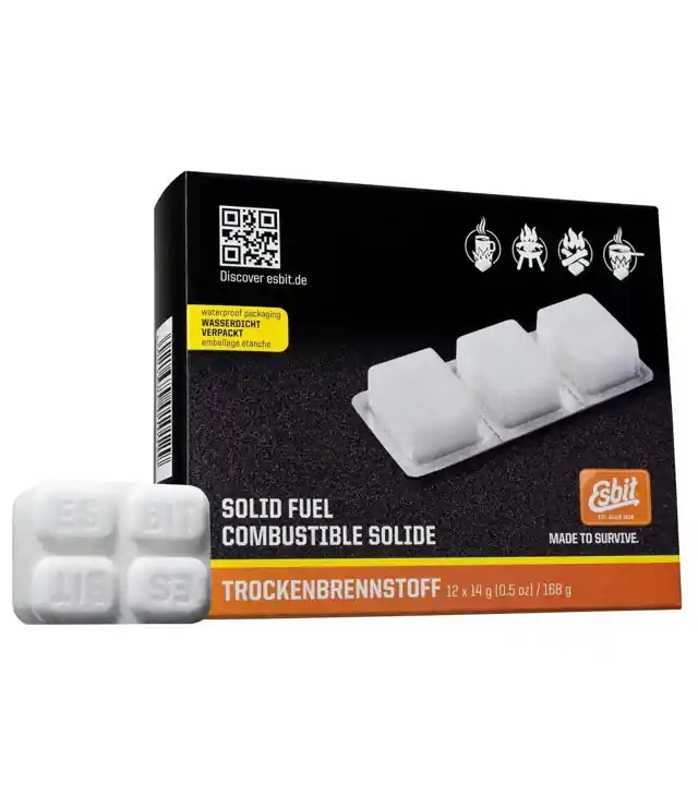 Tablete cu combustibil ESBIT SOLIDS LIH TABLETE 12X14G Nu rata