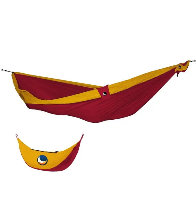 Cumpărături sigure Hamac TICKET TO THE MOON ORIGINAL HAMMOCK BURGUNDY / DARK YELLOW