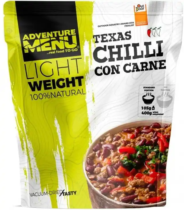 Doar azi Gustare ADVENTURE MENU LW CHILLI CON CARNE 2P