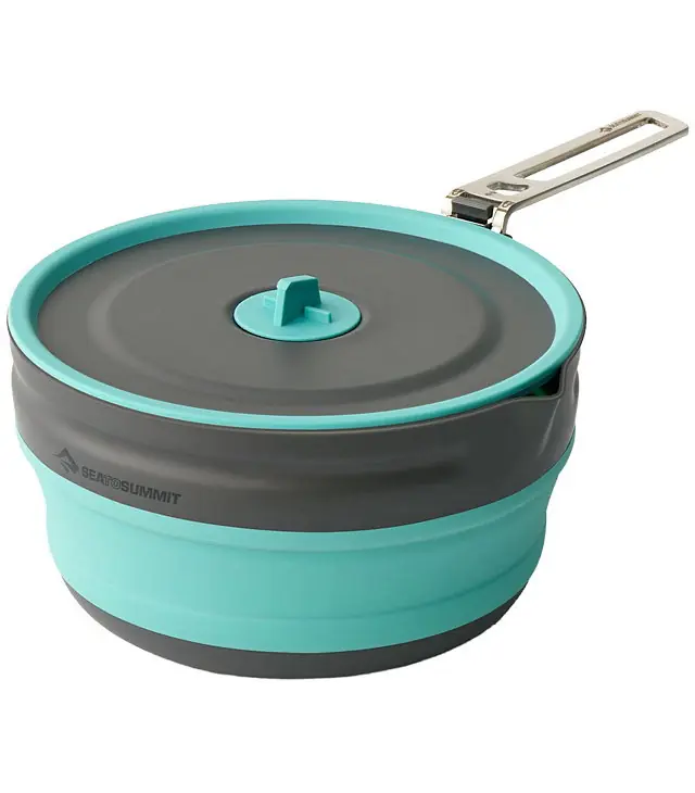 Preț promoțional Veselă SEA TO SUMMIT FRONTIER UL COLLAPS POURING POT 2.2L Uni, aqua sea blue