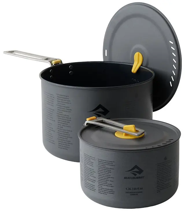Super ofertă Set de vase SEA TO SUMMIT FRONTIER UL TWO POT SET 1,3L&3L POTS