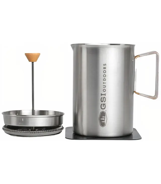 Cafetieră GSI GLACIER STOVETOP JAVAPRESS 600 ML Ofertă limitată