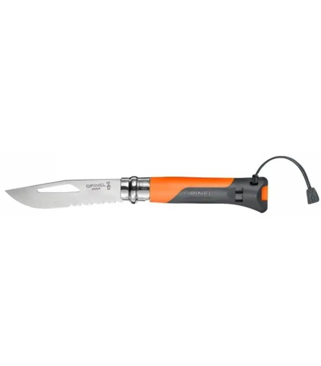 Cuțit OPINEL VR N08 INOX OUTDOOR ORANGE Ultima șansă