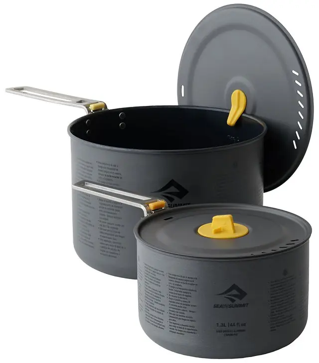 Set de vase SEA TO SUMMIT FRONTIER ULTRALIGHT TWO POT COOK SET Mai ieftin