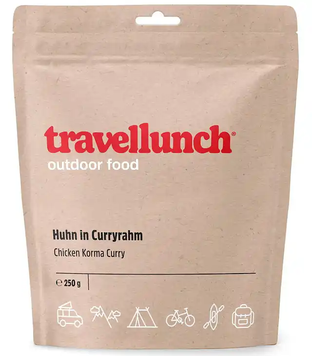 Nutriție TRAVELLUNCH KORMA KARI 250G Ofertă
