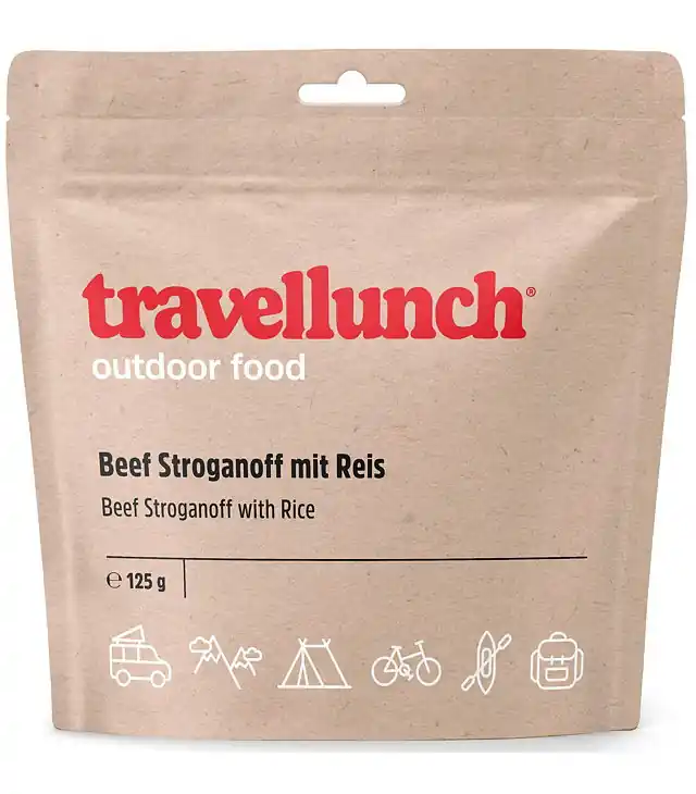 Reducere extra Nutriție TRAVELLUNCH SHOE STROGANOFF 125G