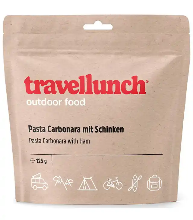 Reduceri Nutriție TRAVELLUNCH CARBONARA SPAGHETE CARBONARA 125G