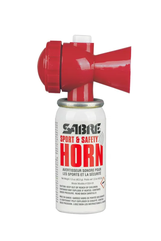 Goarna urs Sabre Horn, 130 dB, 805 metri Doar azi