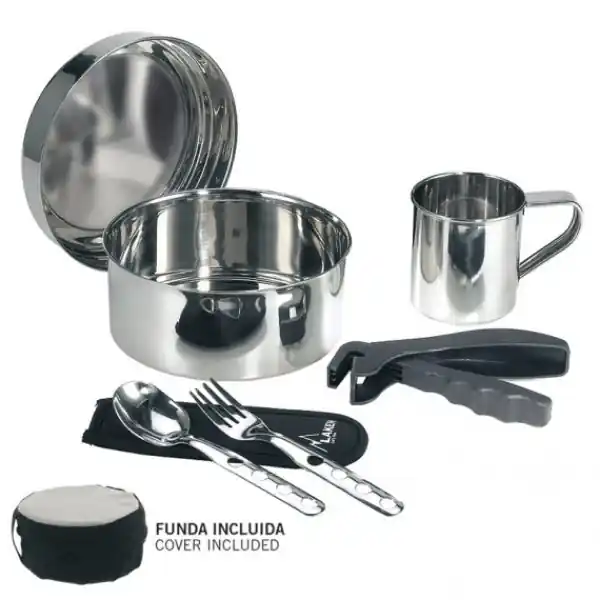 Reducere SET DE GATIT LAKEN ST, 1 PERSOANE, STEEL 1P 17CM 8817FN