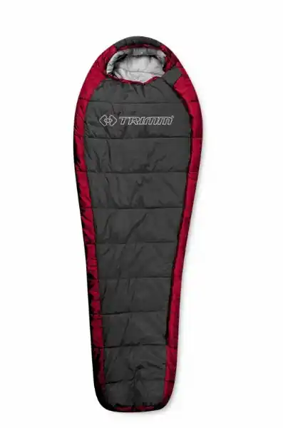 Popular Sac de dormit Trimm Highlander, 185 cm, fermoar dreapta, red - dark grey