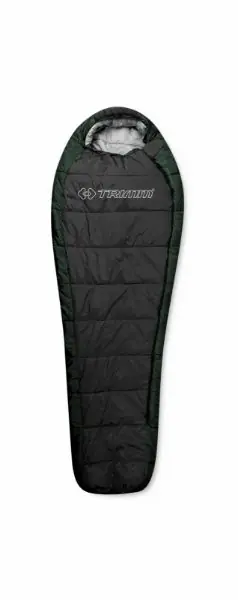 Chilipir Sac de dormit iarna Trimm Arktis, 195 cm, fermoar dreapta, dark grey - green