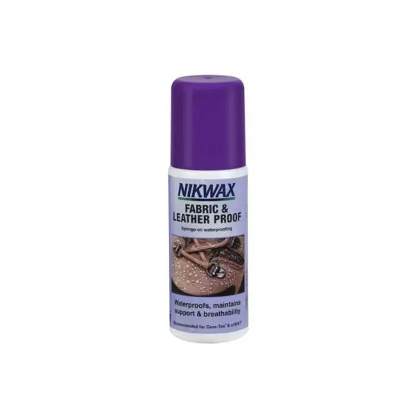 Solutie impermeabilizare incaltaminte Nikwax fabric & leather proof 125 ml Ofertă exclusivă