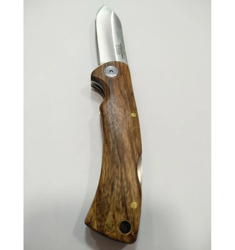 Briceag Joker, lama 7.8 cm otel inox, blocabila, maner lemn Reducere specială