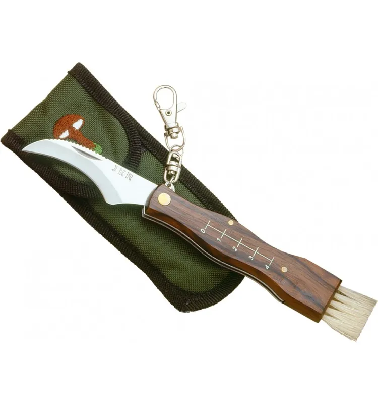 Vezi acum Briceag pentru ciuperci Joker Mushroom, lama inox 7 cm, cu husa