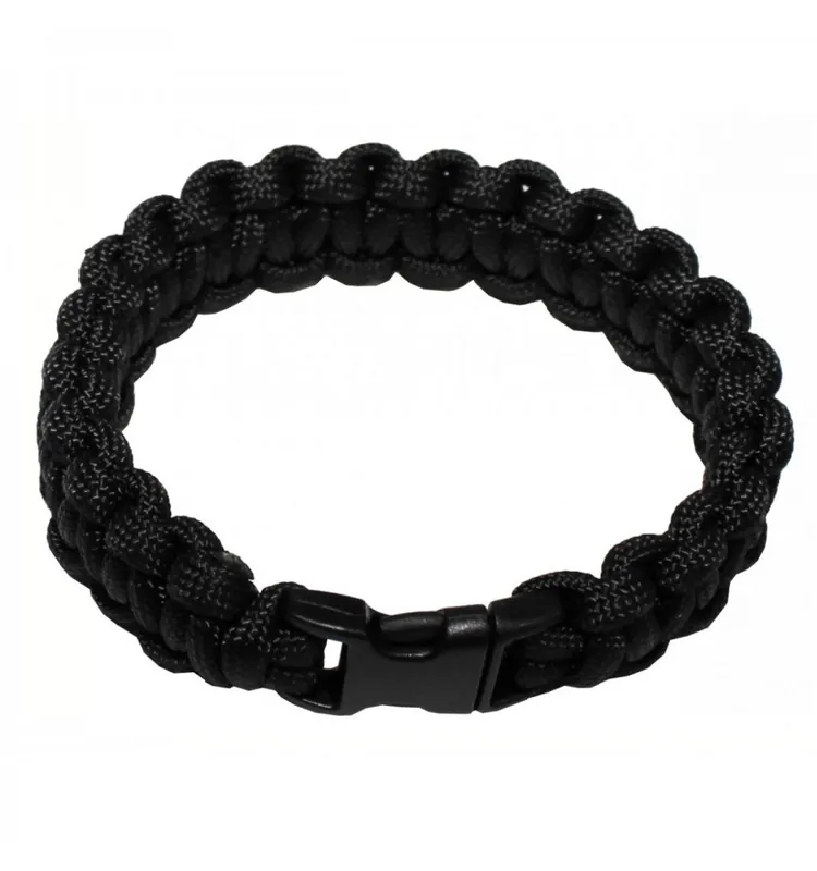 Bratara paracord neagra MFH Ofertă de sezon