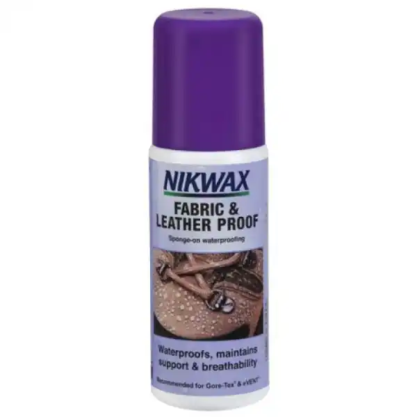 Solutie impermeabilizare incaltaminte Nikwax Fabric & lether spray on 300 ml Ofertă