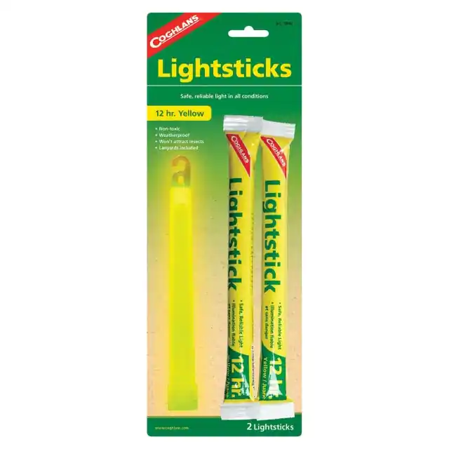 Bete luminoase galbene Coghlans, set 2 buc Reducere