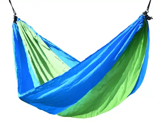 Hamac 275x137 cm Cattara verde/albastru Chilipir