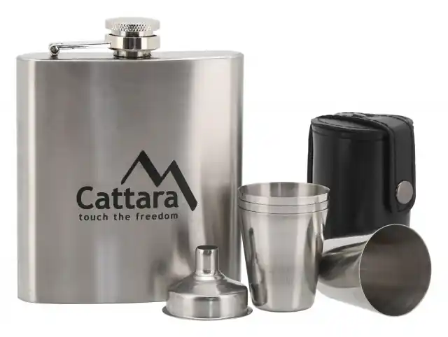 Transport gratuit Set butelca 175 ml cu 4 pahare Cattara