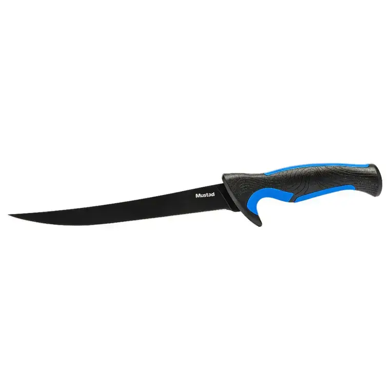 Retur ușor Cutit filetat Mustad lama teflonata 20.3 cm cu teaca