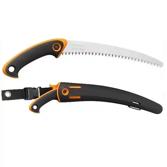Plată sigură Fierastrau cu lama fixa Fiskars SW-240, teaca inclusa