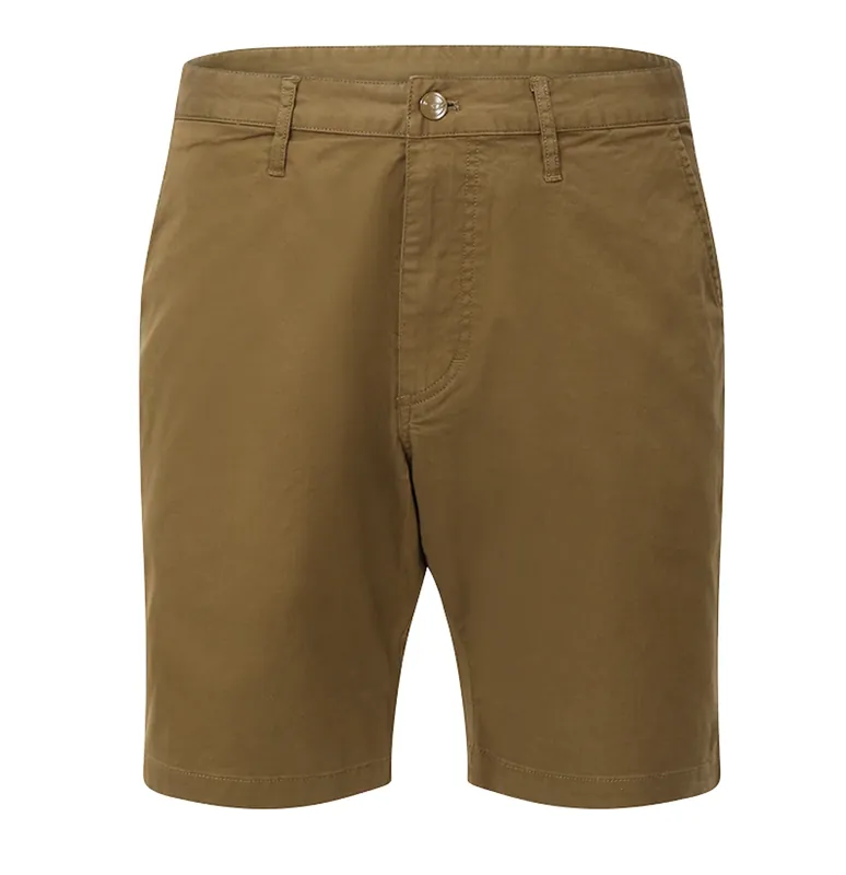 PANTALONI SCURTI BARBATI KORDA CHINO OLIVE Ofertă