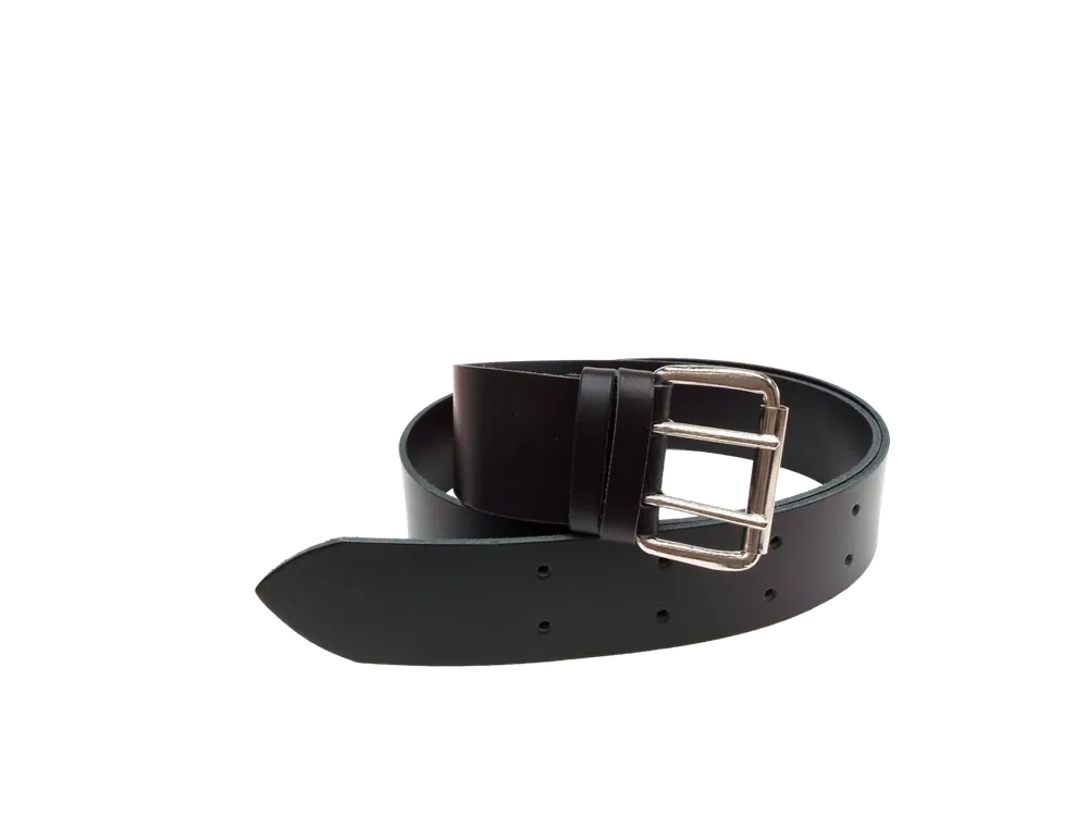 Ofertă limitată CUREA PIELE NEAGRA 50MM