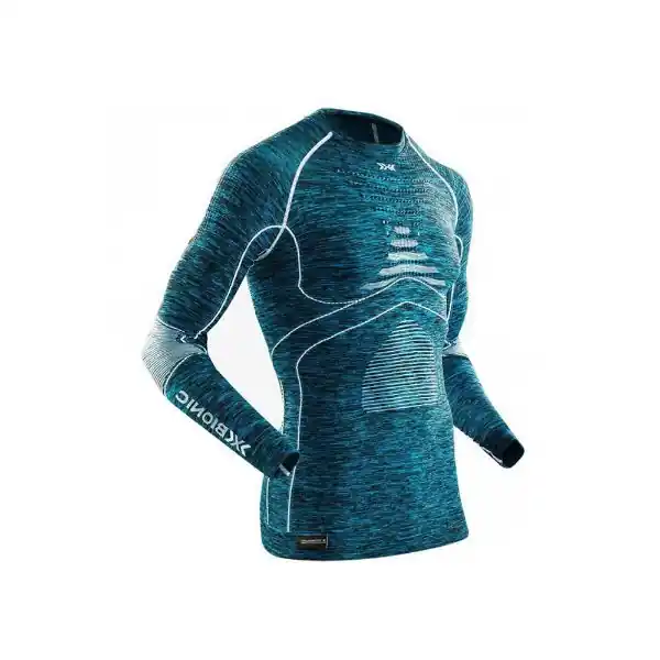 Reduceri BLUZA BARBATI X-BIONIC ENERGY ACCUMULATOR 4.0 BLUE MELANGE/WHITE