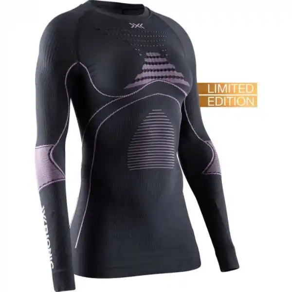 BLUZA DE CORP DAMA X-BIONIC ENERGY ACCUMULATOR ORIGINS CHARCOAL/FUCHSIA Plată securizată
